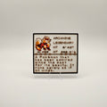 Arcanine Pokédex plaque, No. 059, photo 1
