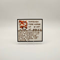Rapidash Pokédex plaque, No. 078, photo 1