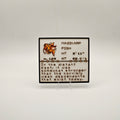 Magikarp Pokédex plaque, No. 129, photo 1