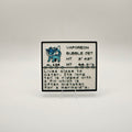 Vaporeon Pokédex plaque, No. 134, photo 1